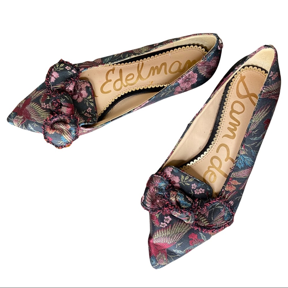 Sam Edelman Rochester Ballet Jacquard Flats 7.5 - Picture 7 of 12
